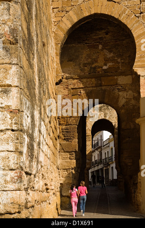 Puerta de Sevilla Carmona Sevilla Andalusien Spanien Stockfoto