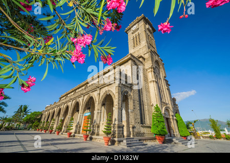 Cathedral of Christ the King in Nha Trang. Nha Trang, Vietnam, Stockfoto