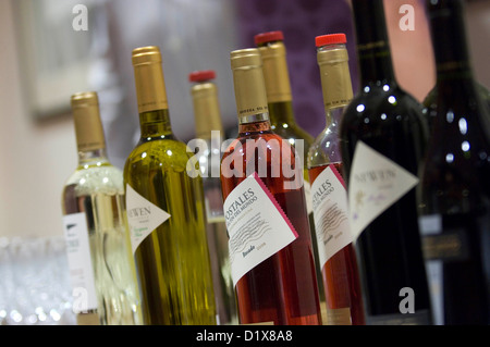 Gourmet-Abend im Dylan Thomas Centre in Swansea. Stockfoto