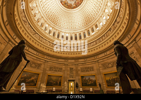 Kuppel und Rotunde des United States Capitol Building, Washington, DC USA Stockfoto