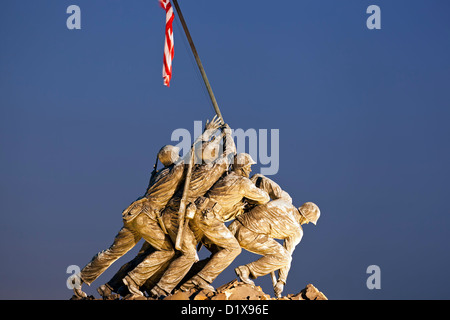 Iwo Jima Memorial (US Marine Corps War Memorial), Arlington, Virginia (Washington, DC) USA Stockfoto