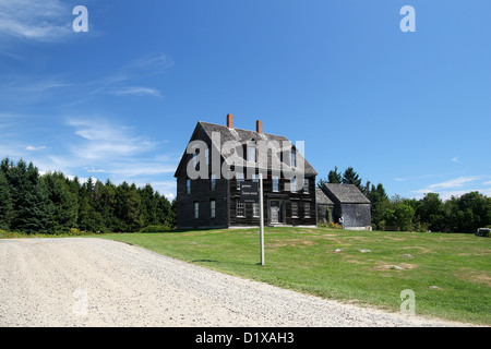 Die Olsen-Haus, das ist das Haus in der Andrew Wyeth Malerei "Christinas Welt," in Cushing, Maine Stockfoto