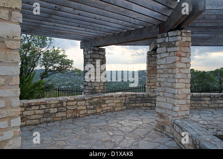Tierheim in Covert Park am Mount Bonnell, Austin, Texas Stockfoto