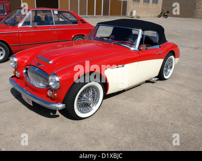 Lüttich Vintage show 2010 Austin Healey 3000 Mk III Stockfoto