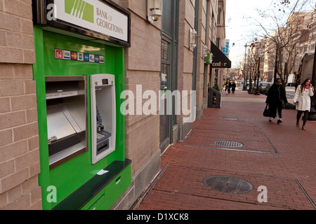 Outdoor Bank ATM Stockfoto