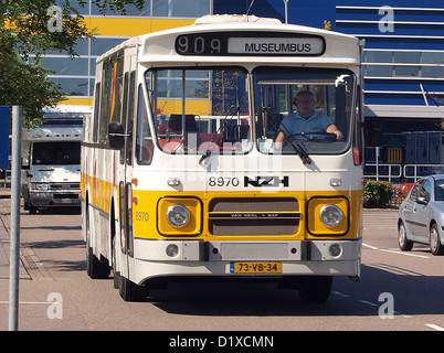 Oldtimer-Meeting Haarlem Van Hool - DAF NZH 8970 Stockfoto