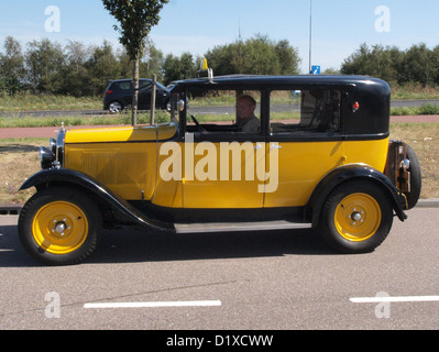 Classic Car Meeting Haarlem Tonnen Oldtimer Verhuur Taxi Stockfoto