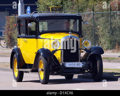 Classic Car Meeting Haarlem Tonnen Oldtimer Verhuur Taxi Stockfoto