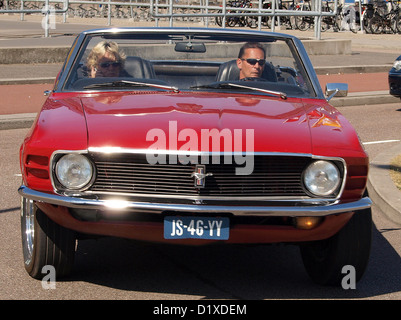 Oldtimer-Meeting Haarlem Ford Mustang Stockfoto