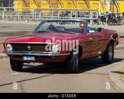 Oldtimer-Meeting Haarlem Ford Mustang Stockfoto