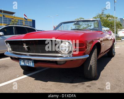 Oldtimer-Meeting Haarlem Ford Mustang Stockfoto