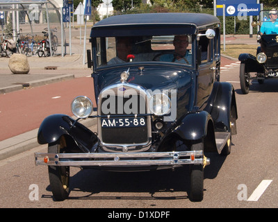 Oldtimer-Meeting Haarlem Ford A Stockfoto