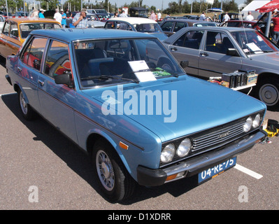 Oldtimer Treffen Haarlem Fiat 131 Mirafiori S 1600 Stockfoto