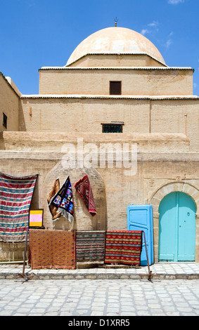 Tunesien, Kairouan, einem Teppichgeschäft in der Medina Stockfoto