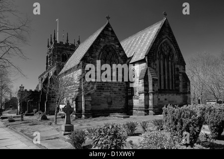 St. Edwards Kirche, Lauch Stadt, Staffordshire, England, UK Stockfoto