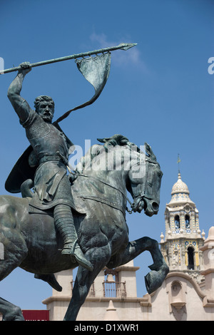 STATUE VON EL CID (©ANNA HYATT HUNTINGDON 1927) EL PRADO BALBOA PARK SAN DIEGO KALIFORNIEN USA Stockfoto