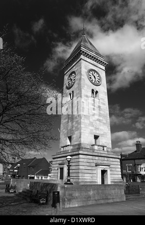 Nicholson-Krieg-Denkmal in Markt Stadt Lauch, Staffordshire, England, Großbritannien. Stockfoto