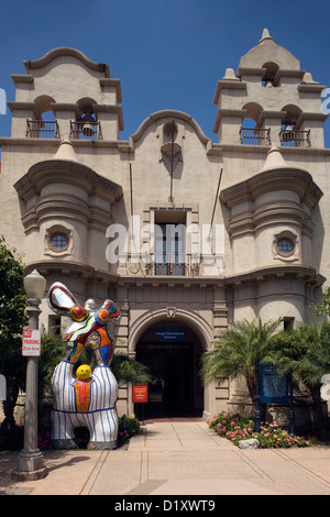 DICHTER UND MUSE SKULPTUR MINGEI INTERNATIONAL MUSEUM PLAZA DE PANAMA BALBOA PARK SAN DIEGO KALIFORNIEN USA Stockfoto