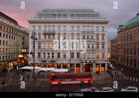 Hotel Sacher. Wien. Österreich Stockfoto