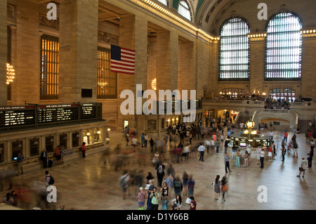 Innenraum des Grand Central Terminal, Manhattan, New York City, USA Stockfoto