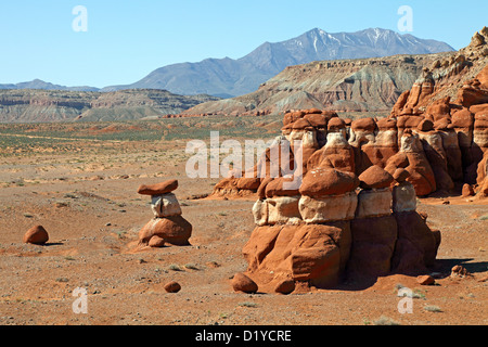 Wenig Ägypten Geological Site, in der Nähe von Hanksville, Utah, USA Stockfoto