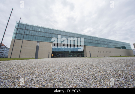 Das Landesmuseum für ägyptische Kunst und der Akademie für Film und Fernsehen (HFF) in München, Deutschland, 8. Januar 2013 abgebildet werden. Das Museum öffnet Mitte 2013. Foto: MARC Müller Stockfoto