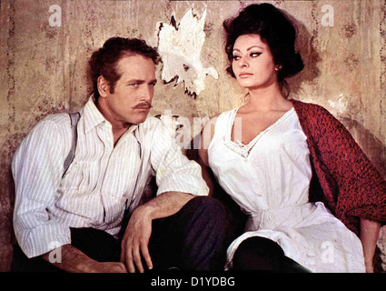 Lady L Lady L.   Armand (Paul Newman) Und Lady L. (Sophia Loren) *** lokalen Caption *** 1966-- Stockfoto