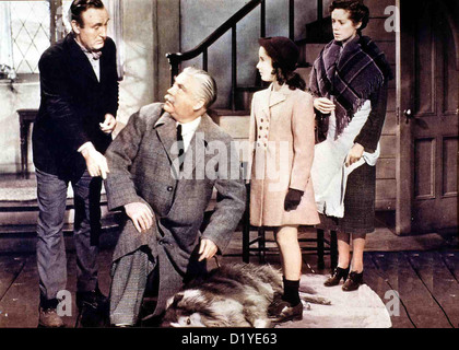 Heimweh Lassie kommen nach Hause Donald Crisp, Nigel Bruce, Elizabeth Taylor, Elisa Lanchester Als Lassie Wieder Bei Sam Carraclough Stockfoto