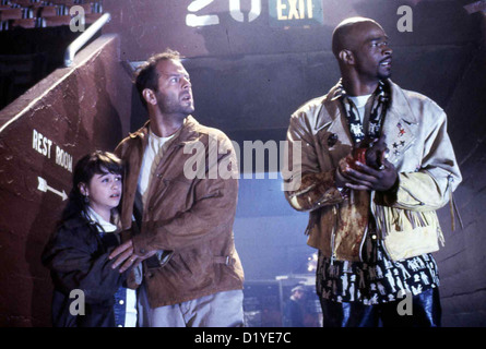 Last Boy Scout letzte Pfadfinder Danielle Harris, Bruce Willis, Damon Wayans Joe (Bruce Willis, m) Mit Seiner Tochter Darian Stockfoto