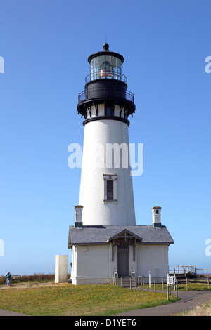 Yaquina Head Light 1873, Newport, OR, USA Stockfoto