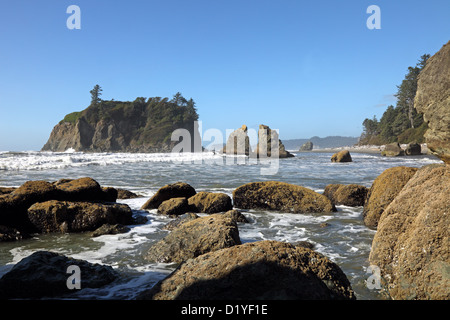 Ruby Beach, Olympic Nationalpark, WA, USA Stockfoto