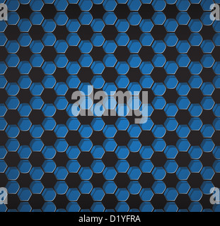 neuen abstrakten nahtlose Hintergrund mit modernen Raster auf blaue Tapete Stockfoto
