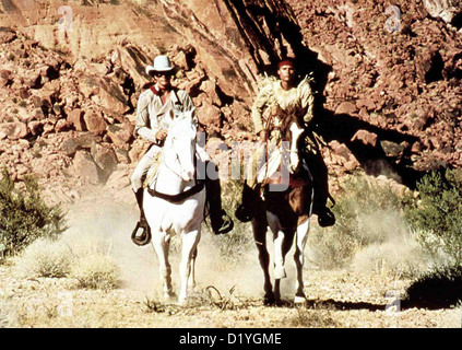 Sterben Sie die Legende Vom Einsamen Ranger Legende Lone Ranger, Klinton Spilsbury, Michael Pferd Als der Präsident von Lone Ranger Stockfoto