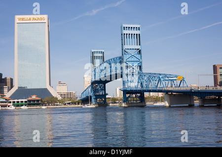 Downtown Jacksonville Florida Stockfoto