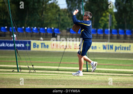 England Cricket Team One Day-Coach Stockfoto