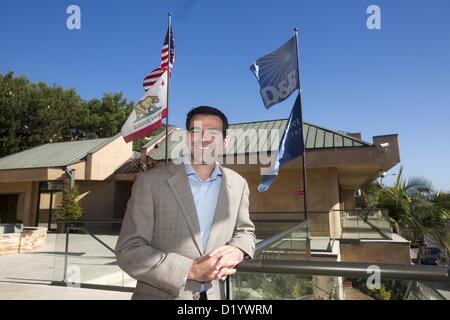 10. Dezember 2012 - Los Angeles, Kalifornien (CA, USA - Jeff Stibel, CEO der D & B Glaubwürdigkeit in Malibu. (Kredit-Bild: © Ringo Chiu/ZUMAPRESS.com) Stockfoto