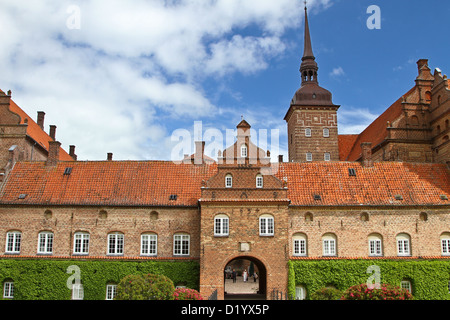 Broholm Slot in der Nähe Svenborg auf der Insel Fyn in Dänemark Stockfoto