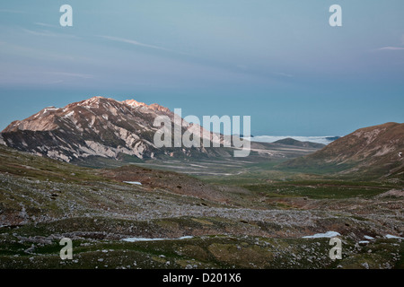 Hochebene Campo Imperatore, Gran Sasso e Monti della Laga Nationalpark Abruzzen, Provinz l ' Aquila, Italien Stockfoto