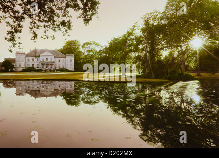 Wasserburg Schloss Buldern, Dülmen, Münsterland, Nordrhein-Westfalen, Deutschland, Europa Stockfoto