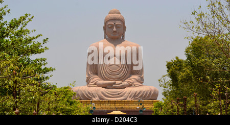 Der große meditieren Buddha, Bodhgaya, Indien. Stockfoto