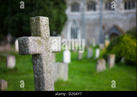 Friedhof St. Peter s Wootten Wawen Warwickshire UK Stockfoto