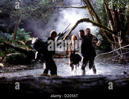 Vergessene Welt: Jurassic Park Lost World: Jurassic Park, Eddie (Richard Schiff), Sarah (Julianne Moore), Ian Malcolm (Jeff Stockfoto