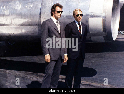 Dirty Harry Ii Magnum Force Clint Eastwood, David Soul Harrys (Clint Eastwood, l) Verdacht Erweist Sich als Richtig... *** Stockfoto