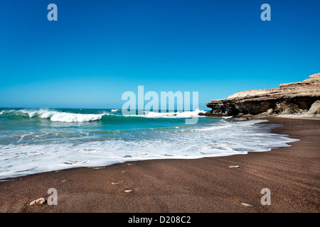 Strand, Puerto De La Pena, Ajuy, Fuerteventura, Kanarische Inseln, Spanien Stockfoto