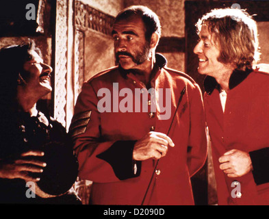 Der Mann, Der König Sein Wollte Man Who Would Be King, Sean Connery, Michael Caine Zwei Deserteure der viktorianischen Stockfoto