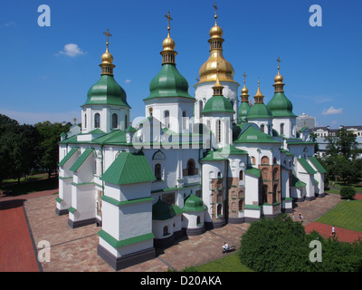 Die Sophienkathedrale in Kiew, Ukraine Stockfoto