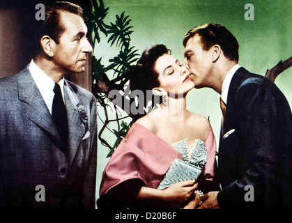 Viva Las Vegas erfüllen mich In Las Vegas Paul Henreid, Cyd Charisse, Dan Dailey Der Manager (Paul Henreid, l) von Maria (Cyd Stockfoto