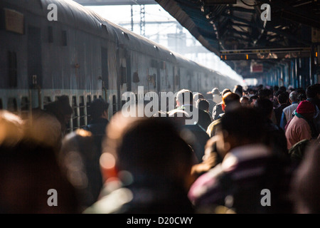 Neu-Delhi Raliway Station, New Delhi, Indien Stockfoto