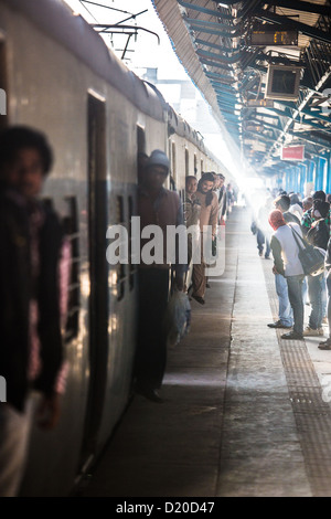 Neu-Delhi Raliway Station, New Delhi, Indien Stockfoto