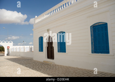 Die El-Ghriba-Synagoge auf der Insel Djerba in Tunesien Stockfoto